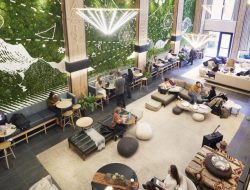 Desain Ruang Kerja Coworking Space Modern