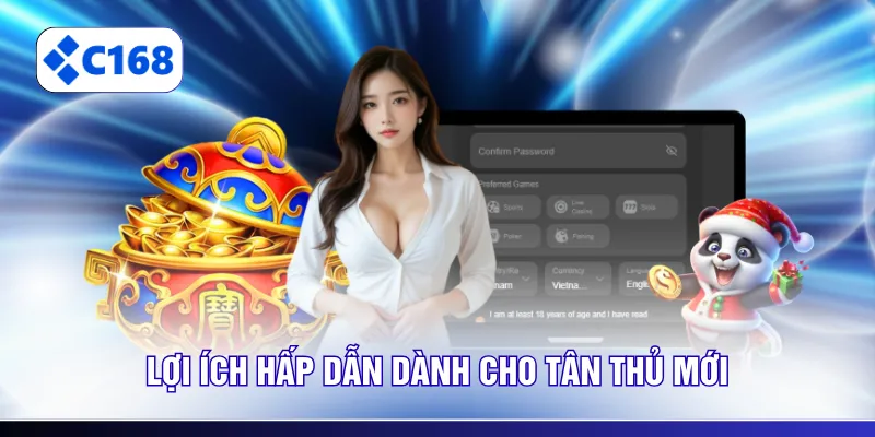 Lợi ích hấp dẫn dành cho tân thủ mới